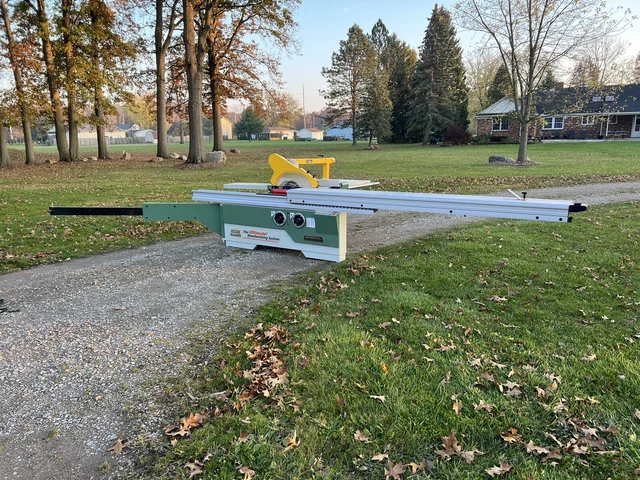 General international Ultimate Sliding Table Saw Excalibur Dust Collection General international Ultimate Sliding Table Saw Excalibur Dust Collection