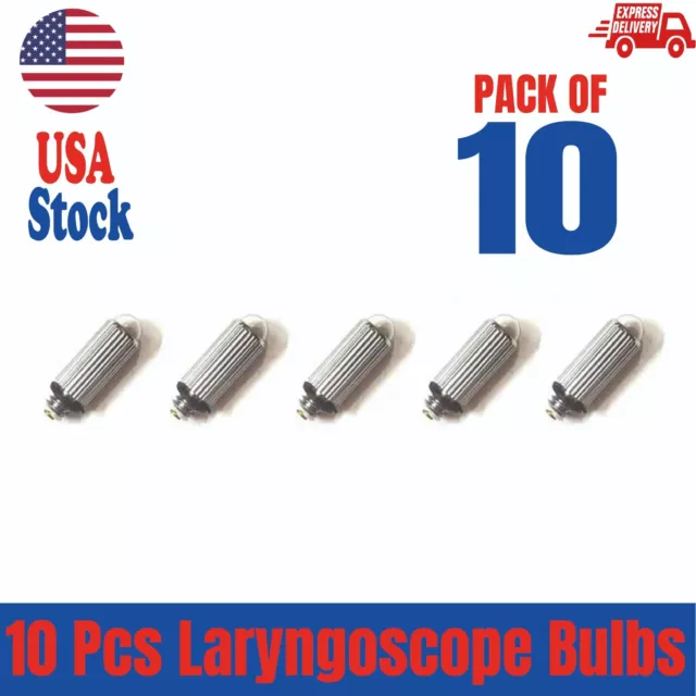 20Pcs LED BRIGHT Bulb for ALL type Laryngoscope,Otoscope & Ent Instruments