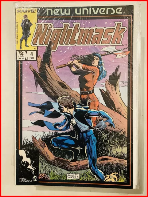 Marvel Comics - Nightmask #4 - 1987-02-01