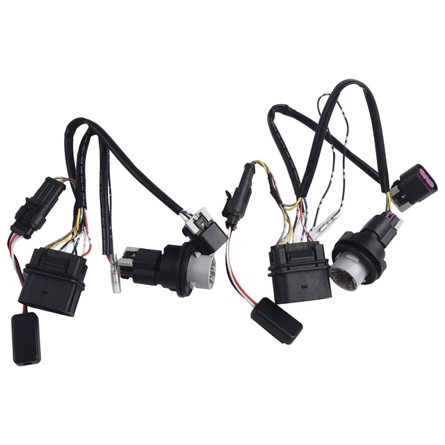 Douille Et Câblage De Phare Pour Scooter/Moto - Prise D'Ampoule De Remplacement - Accessoire Électrique
