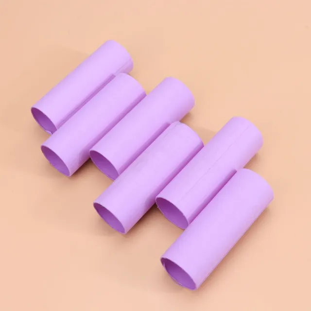 30 Pcs Tubes Pour Peintures D'art Artisanat Enfants Ronds Carton Papier De