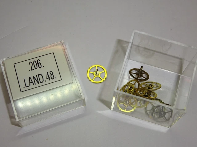 Aiguilles Heure/minute Landeron - Or Rose, Neuf De Stock (NOS), Modèles 48, 51, 148, Etc.