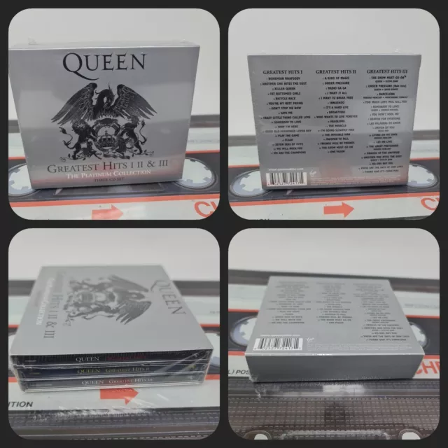 Queen the Platinum Collection 2011 Remaster Box Set Originalaufnahme NEU