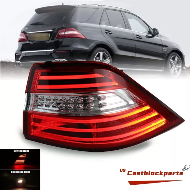 NEW Fit 2012-2015 Mercedes Benz W166 ML550 ML350 LED Tail Light Right Outer Side