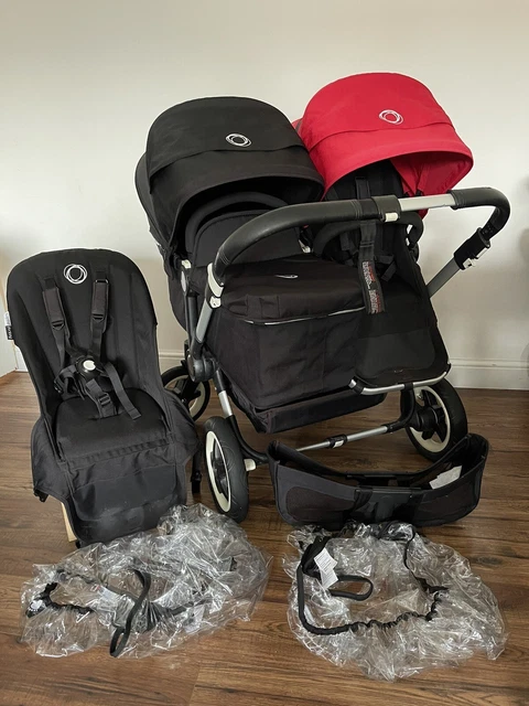 Bugaboo Donkey Duo Double Pushchair - Donkey3 Hoods - Raincovers