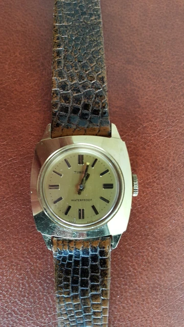 Montre Bracelet Timex Mécanique Vintage N2554 Pour Femme - Occasion