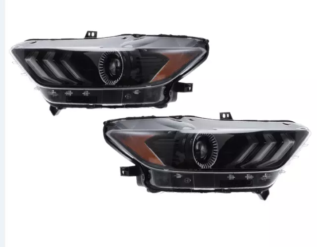 Full Led - Phares Projecteur/Projector Headlights / Ford Mustang 2015-2017