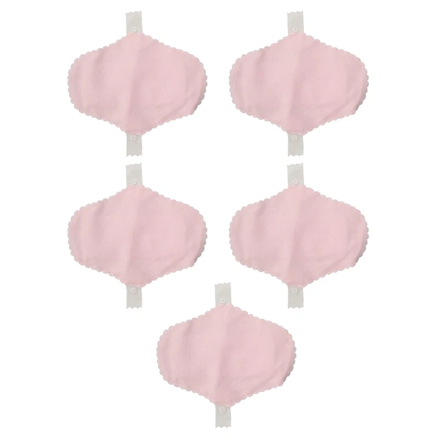 (Rosa) Cuscinetti Mestruali (Rosa) Tessuto 5pz Fibbia Assorbente Fibbia Sanitari Riutilizzabili