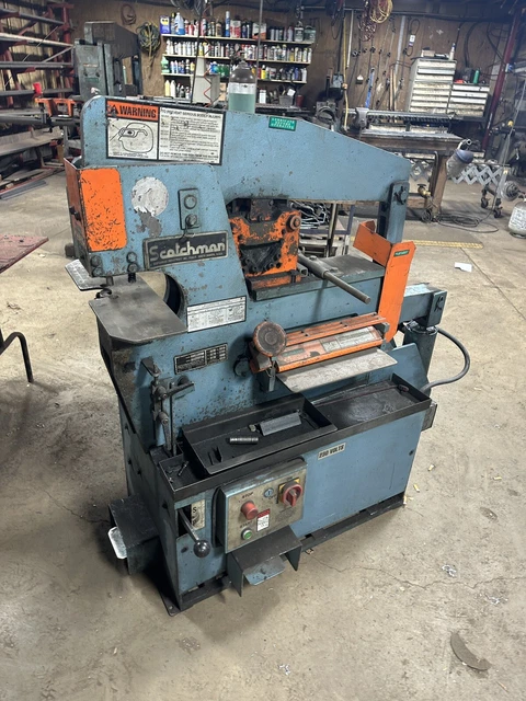 Scotchman Iron worker 4014 With Tooling And Angle Shear