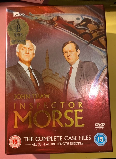 INSPECTOR MORSE EPISODES 1-18 DVD Box Set Boxset Complete £5.45