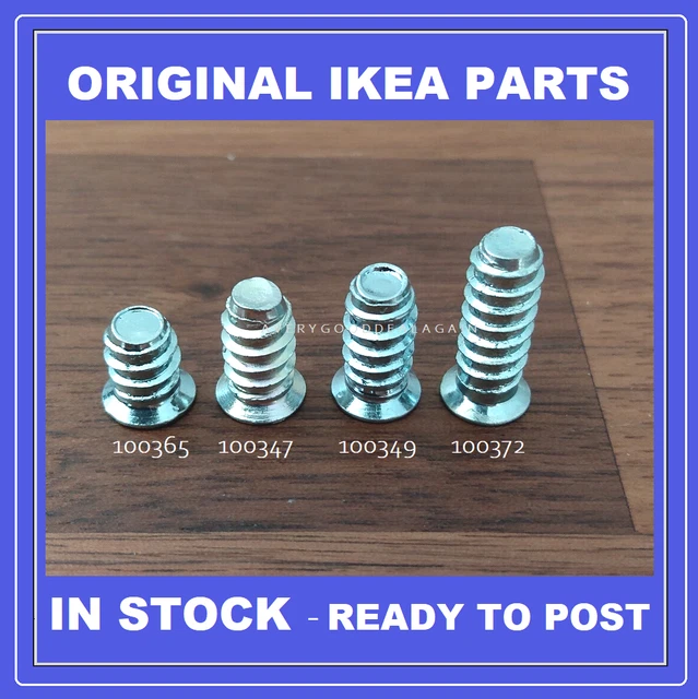 IKEA SCREWS PAX Hemnes Malm Spare Replacement Parts 100365 100347