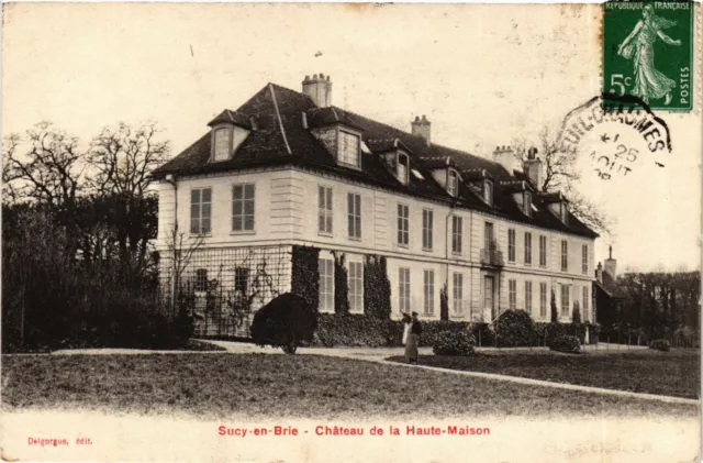 CPA AK SUCY-en-BRIE Chateau de la Haute-Maison (869666)
