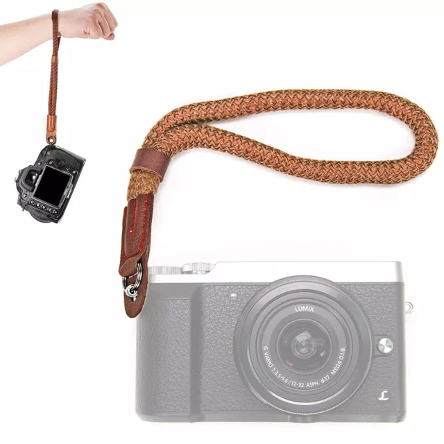 Grip Hand Wrist Strap Belt Adatto A Leica M10-P Cl Tl2 M10 Tl M Q 116 Monochrom