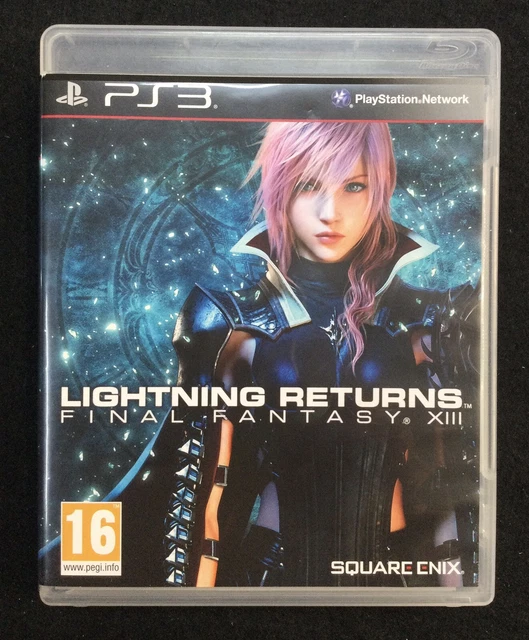 Jeu PS3 Lightning Returns : Final Fantasy XIII - Version PAL FR - Bon état - Complet En Boîte