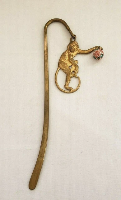Monkey  Bookmark  Vintage Neiman Marcus 2790