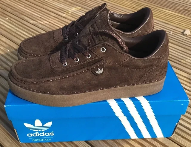 ADIDAS ALBRECHT BROWN Suede Size Exclusive UK8 Mint Spzl OG