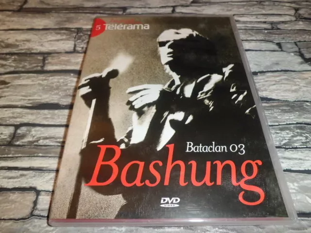 Alain Bashung   Concert Bataclan 2003 / Edition Telerama 5  /  Dvd Rare