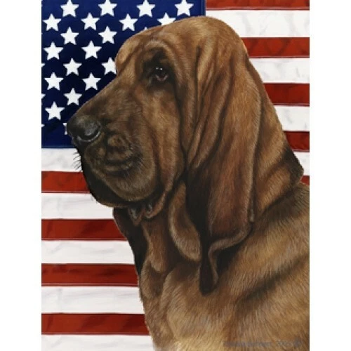 Patriotic (D2) Garden Flag - Bloodhound 320731