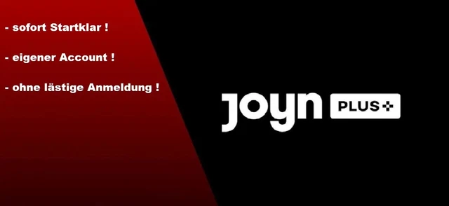 JOYN PLUS Joyn PLUS+ sofort nutzbar komplett eingerichtet - bis 20.9.23