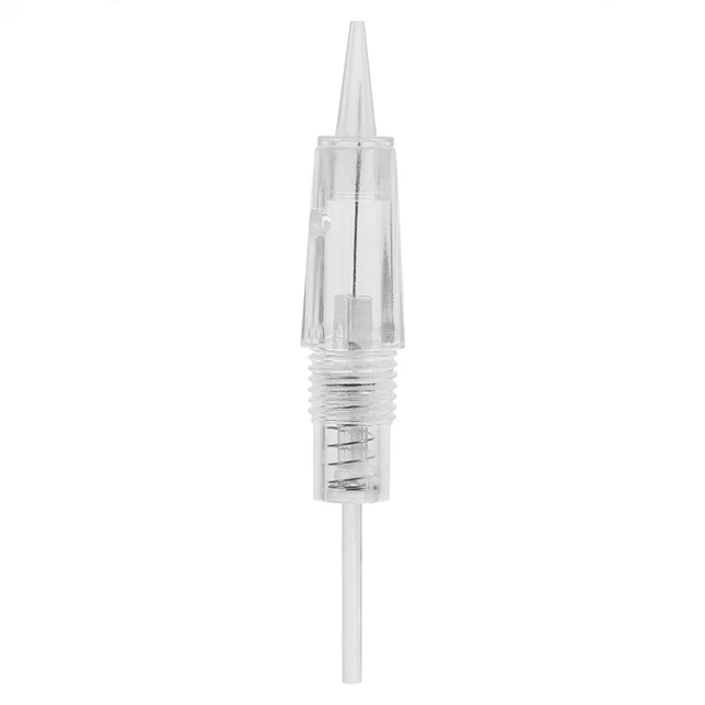 10 piezas cartucho de tatuaje de labios para cejas microagujas R1/R1 romo desechable