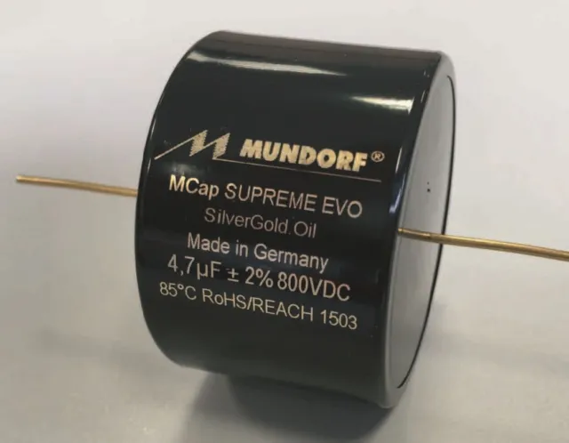 Mundorf MCAP Supreme EVO Silber Gold Öl SESGO 2,20 µF
