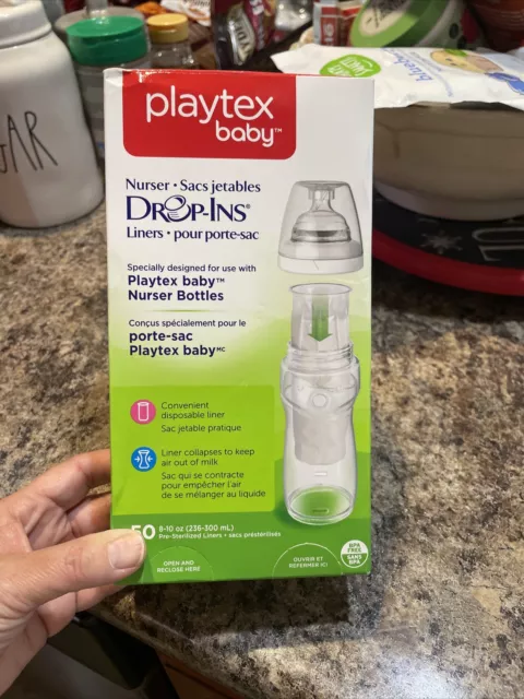 Playtex Drop-ins Liners 8-10 Oz 50 count