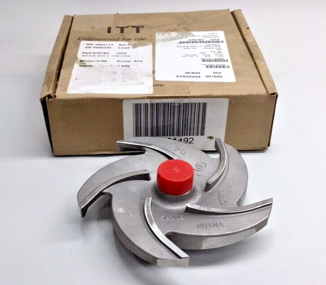 Goulds Pumps 76793-1203 Impeller 7-3/4" CF8M 56208 TYC/076793/767931203/3196-STX