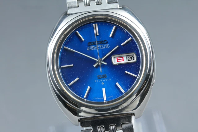 EXC+5] VINTAGE SEIKO 5 Actus SS 6106-7580 kanji reloj automático