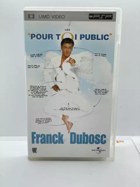 Jeu Franck Dubosc Pour Toi Public PSP Video PAL Complet FR