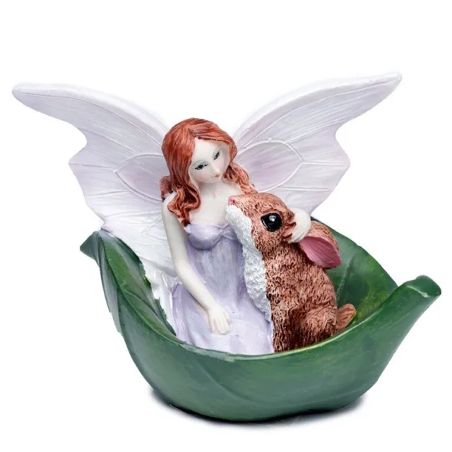 Lilac Fairies Fairy Figurine Sculpture Woodland Spirit Collectible Ornament Gift