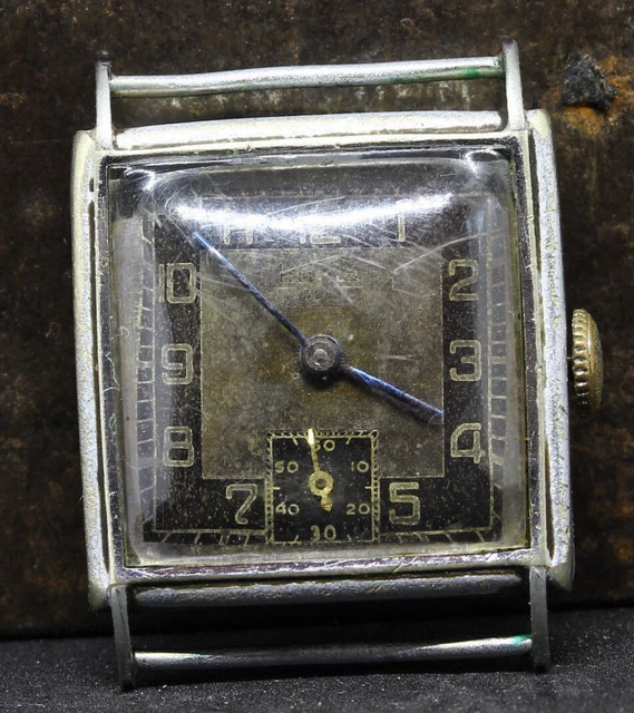 Montre Bracelet Mécanique Homme Huma Genève - Vintage - Occasion