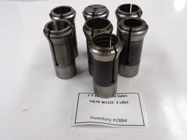 Southwick & Meister Swiss BS32C Tsugami CNC Collet Single Collet Price  Inv#2884