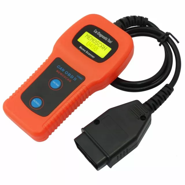 U480 Car Engine Auto Fault Code Reader OBD2 Scan Tool Diagnostic Scanner