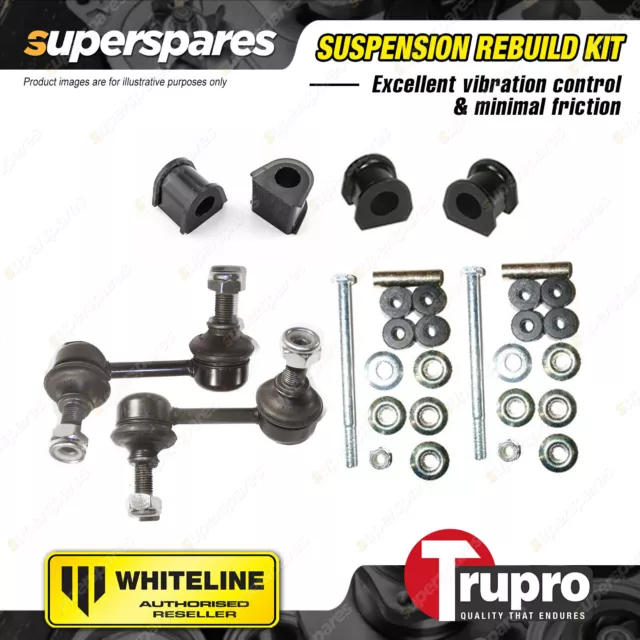 Front & Rear Sway Bar Links + Sway Bar Mount Bushes for Mitsubishi Pajero NM NP