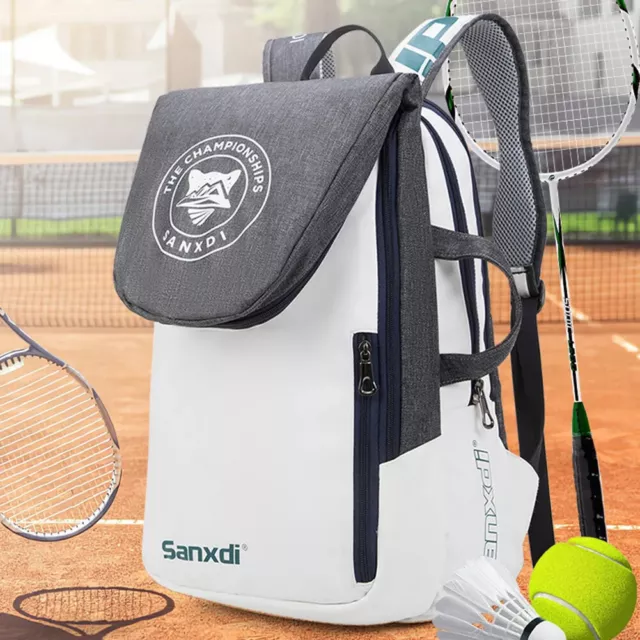 Holds 3 Rackets Tennis Backpack Large Capacity Tennis Bag Padel Rackets Backpack