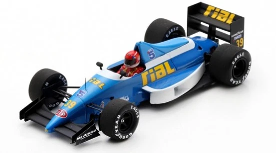 Miniature Spark 1/43 RIAL ARC2 N°39 - Pierre-Henri Raphanel - GP Belgique 1989