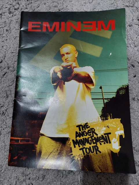 EMINEM THE ANGER Management Tour book programme 2003 £25.00