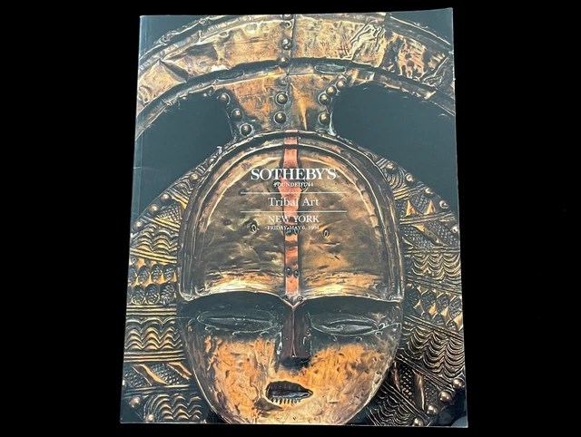 Sotheby's Tribal Art May 1994 New York  Maori Fiji Baule Igbo Kuba Dan Mask