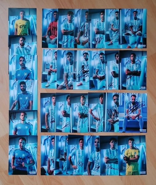 30 AUTOGRAMMKARTEN CHEMNITZER FC / Saison 2023/24 NEU / CFC
