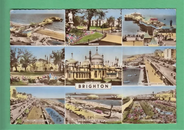 🌞EXCEPTIONAL BRIGHTON MULTIVIEW, SUSSEX - 1960s 😊BUY 2 GET 1 FREE