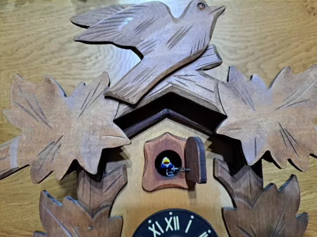 Vintage Cuckoo Clock Spares Repair Unmarked Not Named 2