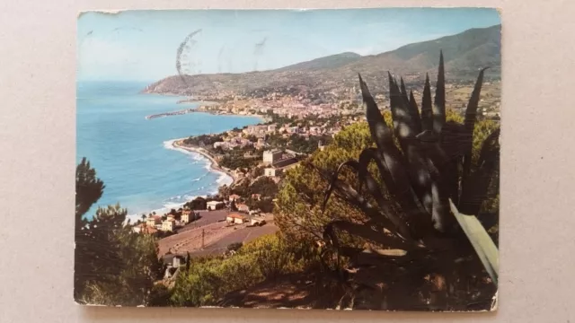 SAN REMO East Panorama Vintage Postcard (Italy)