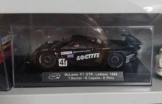Slot.it McLaren F1 GTR - Le Mans 1998 N°40 - Échelle 1/32 - Neuf