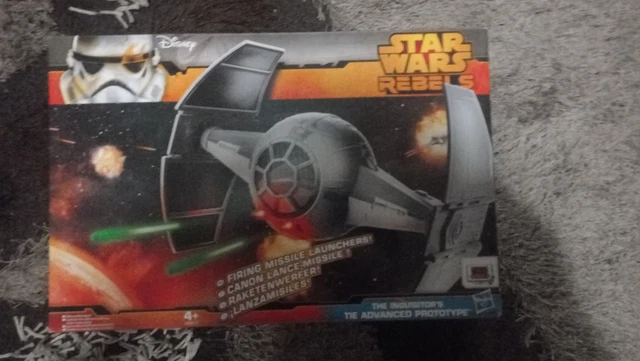 STAR WARS HASBRO REBELS INQUISITOR'S TIE FIGHTER ADVANCED