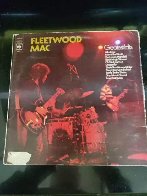 Fleetwood Mac - Fleetwood Mac Greatest Hits 1971 LP CBS Stereo 69011, Preowned