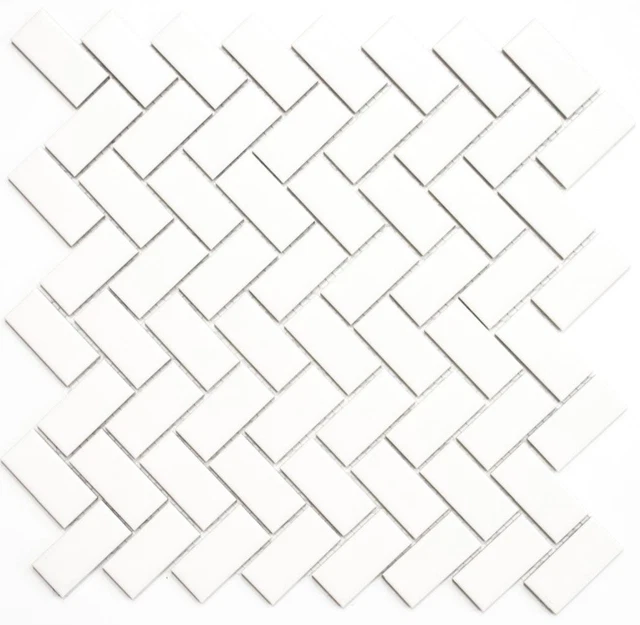 Mosaïque Céramique Moulin à Vent Noir Mat – 10 Plaques – Bain & Déco – 24-CWM08BM_f