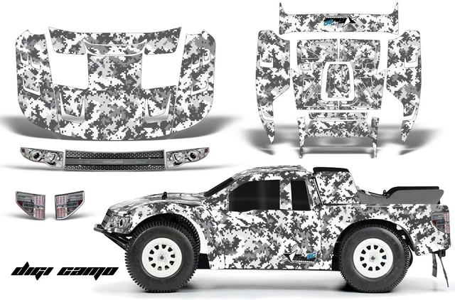 Kit De Décalcomanies Pro-Line Flo-Tek FLASHBACK Pour Camion RC Truggy 1/10 - électrique/nitro