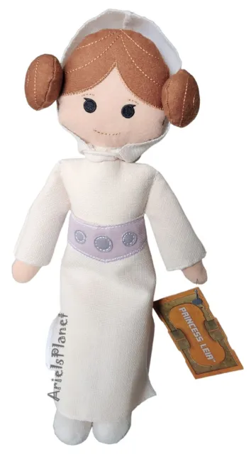 Disney Parks Star Wars Princess Leia 12" Stuffed Plush Toy Doll