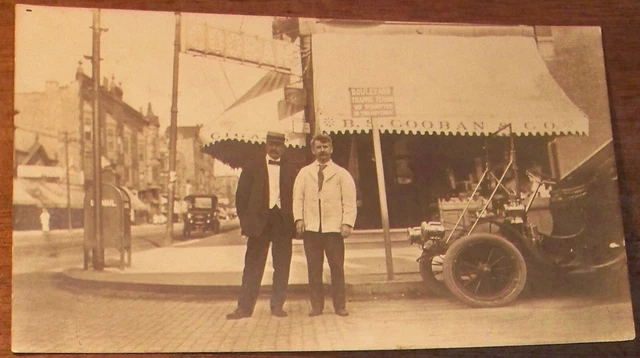 RPPC - Druggist B S Cooban & Co Drug Store Pharmacy - 559 W 63rd St Chicago IL