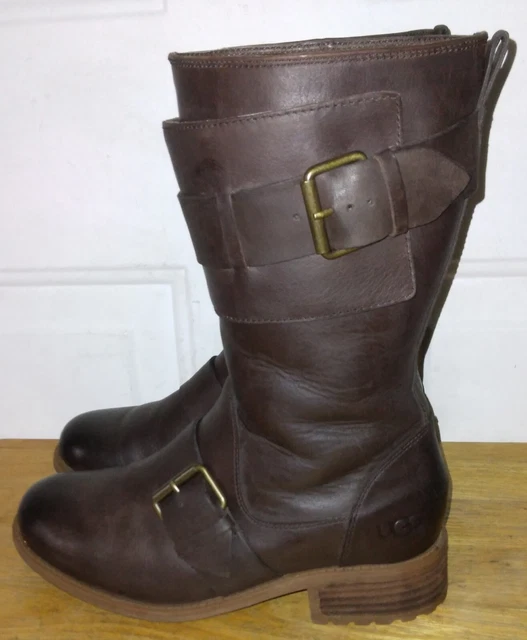 Ugg chancey biker boot deals